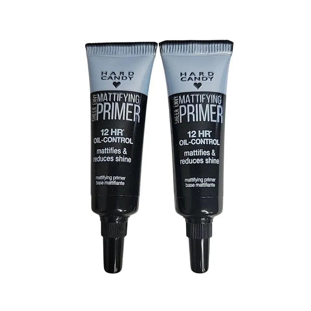 Hard Candy Sheer Envy Mattifying Primer 12HR‎ Oil Control 0.26oz Lot of 2